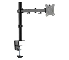 Digitus Universal-Monitorhalterung mit Klemme 15" - 32" / Monitorhalterung / VESA 75-100 mm / Tragkraft 8 kg / Schwarz