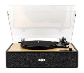 Marley Rise UP BT schwarz / Plattenspieler / 33/45/78 U/min / Bluetooth / eingebauter Vorverstärker