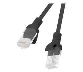Lanberg CAT6 2m schwarz / Patchkabel / UTP / RJ45-RJ45 / 250 MHz / Fluke-geprüft