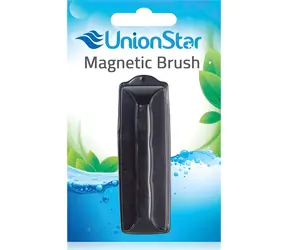 UnionStar Magnetschaber M / Magnetschaber für Aquarienglas / für Glas bis max. 6 mm