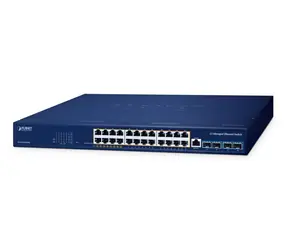 Planet GS-6311-24HP4X / Switch / L3 Managed / 24x Gigabit PoE+ / 4X 10G SFP+ / 128 Gbit/s
