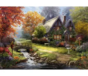 GIBSONS Puzzle Cottage / 1000 Teile / 68 x 49 cm