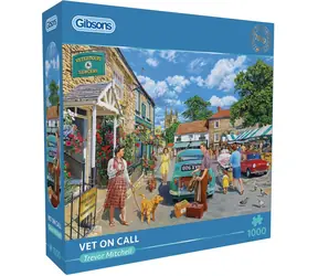 GIBSONS Puzzle Veterinärnotfall / 1000 Teile