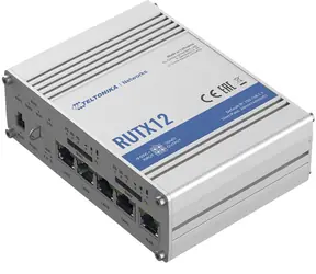 Teltonika RUTX12 / Router / LAN & Wi-Fi & LTE / 802.11ac / 867 Mbit/s / 2,4 GHz & 5 GHz