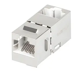 Lanberg Keystone RJ45-RJ45 CAT6 FTP 90° / Stecker / Geschirmt / Abgewinkelt