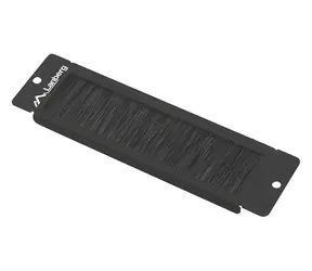 Lanberg AK-1104-B schwarze / gebürstete Frontplatte / für 10"-Wandschränke