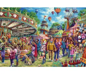 GIBSONS Puzzle-Spaß auf dem Jahrmarkt / 500 Teile