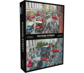 GIBSONS Puzzle Oxford Street im Wandel der Jahrzehnte / 1000 Teile