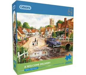 GIBSONS Puzzle Willkommen Besucher XL / 250 Teile