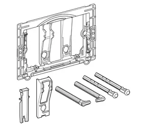 Geberit Danceline Umrüstsatz für Bodenplatten / Umrüstsatz / Sigma