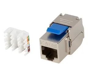Lanberg Keystone-Buchse RJ45 CAT.5E FTP / Keystone-Buchse / Werkzeuglos / LSA / 568A/B
