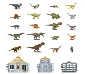 Mattel Adventskalender Jurassic World Minis Dinosaurierinsel JLD23 / ab 4 Jahren