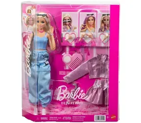 Mattel JNC61 Barbie Deluxe Style Puppe mit Kleidung und Accessoires / ab 6 Jahren