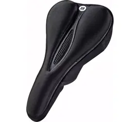 Rockbros LF047-S schwarzer Gel-Sattelbezug aus Silikon in Größe M