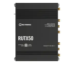 Teltonika RUTX50 / Router / 5G / LTE / Wi-Fi / 802.11ac / (2,4 GHz & 5 GHz)