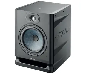 Focal Alpha Evo 80 schwarz / Aktiver Studiomonitor / 2-Wege / 80 W / XLR / Cinch / 6,35-mm-Klinkenbuchse
