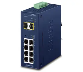 Planet Switch 8x Gigabit + 2x SFP / Switch / Managed L2/L4 / 20 Gbit/s / IP30