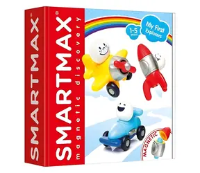SMARTMAX Magnetisches Bauset „Erste Entdecker“ / 12 Teile / 1-5 Jahre