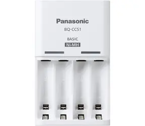 Panasonic Eneloop CC51E / Ladegerät / AA / AAA / 100-240 V / LED-Anzeige