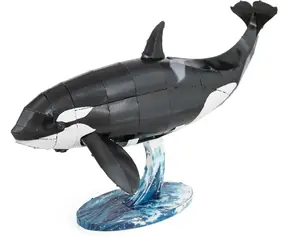 Metal Earth 3D-Puzzle Killerwal / Stahlmodell / 15 x 7 x 9 cm