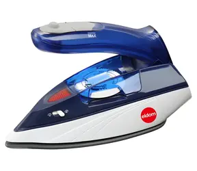 Eldom DA50 blau, weiß / Reisebügeleisen / Dampfbügeleisen / 1100 W