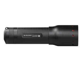 Ledlenser C7 Classic Taschenlampe, schwarz / 450/250 lm / 300 m / IP54 / 4X AAA