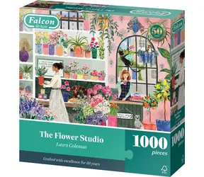 FALCON Puzzle Flower Studio / 1000 Teile / ab 15 Jahren