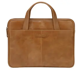 dbramante1928 Silkeborg (2. Generation) braun / Laptoptasche / 13" / Vollnarbenleder / abschließbar