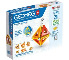 Geomag Classic Panels Magnetisches Bauset / 35 Teile / ab 5 Jahren
