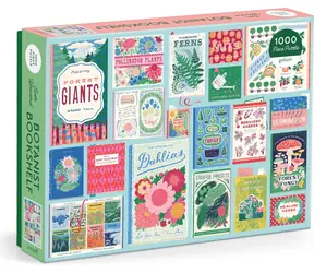 Galison Puzzle Botanik Bibliothek: Noch wach / 1000 Teile