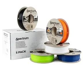 Spectrum PET-G Premium 5er-Pack / Filament-Set / 5 Farben / 1,75 mm / 5 × 250 g