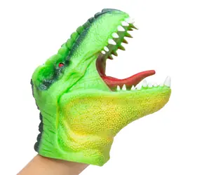 Schylling Dinosaurier-Handpuppe grün / ab 3 Jahren