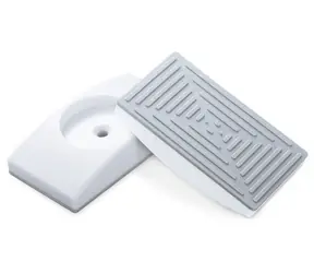 SIPO Schutzwandpolster für Babygitter, weiß / 4er-Set / Universal