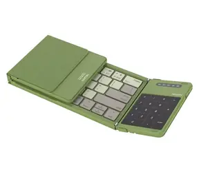Nillkin Cube grün / Faltbare Tastatur / Bluetooth / Touchpad / Ziffernblock