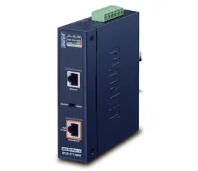 Planet IPOE-171-60W / PoE-Injektor / IEEE 802.3bt / 60W / DIN / IP30 / -40 bis 75 °C