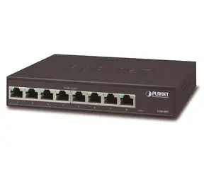 Planet GSD-805v2 / Switch / 8x 1000Base-T / VLAN / IEEE 802.3az / lüfterlos