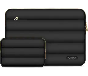 Tech-Protect Puffy 13-14" schwarz / Laptoptasche bis 14" / schwarz