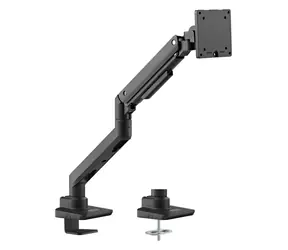 Equip mit Gasfeder, schwarz / Monitorarm / bis zu 49 Zoll / Tragkraft 20 kg / VESA 75-100 / 360°