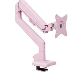 Arozzi Alzare Neo pink / Desktop-Monitorhalterung / VESA 75-100 mm / bis zu 9 kg / Neigung ±45° / Drehung 360°