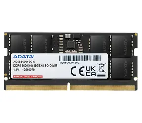 ADATA 16 GB (1x16 GB) DDR5 5600 MHz / RAM / SO-DIMM / CL46 / 1,1 V
