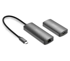 Digitus USB-C - HDMI-Extender / Signalverlängerer / CAT6A / 30 m / 4K 120Hz / HDCP 2.3