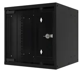 EFB WGB-1006TS.30 schwarz / Wandschrank / 10" / 6U / 312x304x300 mm / IP20