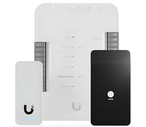 Ubiquiti UA-G2-SK schwarz, silber / Zutrittskontrollsystem / Türverteiler / G2-Lesegerät / 10x-Karte / PoE