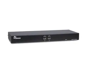 Inter-tech AS-9104DA / KVM-Switch / Rackmontage / 4× DVI-I / USB / Audio / 256 PCs