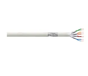 LogiLink PrimeLine grau / Installationskabel / Cat6 / S/FTP / 100 m / AWG27