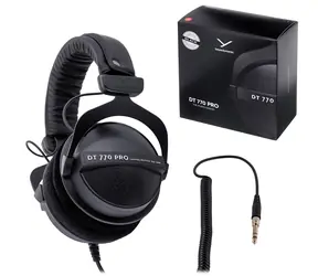 Beyerdynamic DT 770 PRO 250 OHM Black Limited Edition / Geschlossener Kopfhörer / 3,5-mm-Klinkenstecker / 3 m