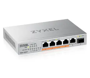 ZyXEL XMG-105HP / Unmanaged Switch / 5x 2,5G RJ-45 / 1x 10G SFP+ / PoE++ 70W