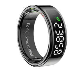 Colmi R12 Größe 12, schwarz / Smartring / Bluetooth 5.0 / 1 ATM