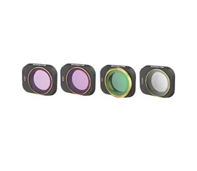 Sunnylife UV+CPL+ND4+ND8 Filterset für DJI Mini 3 Pro / Drohnenfilter / 4 Stück
