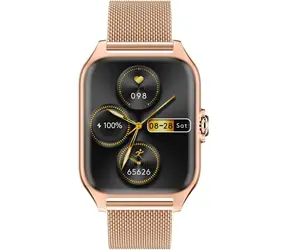 Garett GRC Activity 2 Gold / Smartwatch / 1,78" AMOLED / Herzfrequenzmessung, SpO2-Messung & Blutdruckmessung / Bluetooth-Anrufe / IP67 / Android & iOS